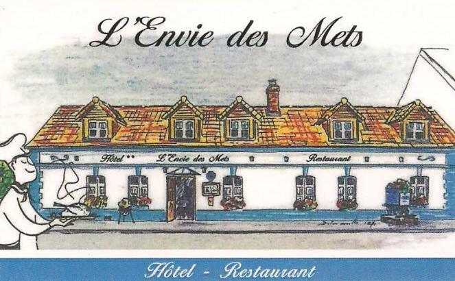 Logis - Hotel & Restaurant "L'Envie Des Mets" Rang-du-Fliers Exterior photo